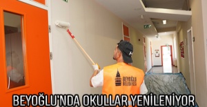 Beyoğlu’nda Okullar Yenileniyor