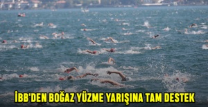 İBB'den Boğaz Yüzme Yarışına Tam Destek