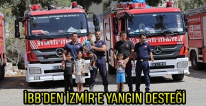 İbb’den İzmir'e Yangın Desteği