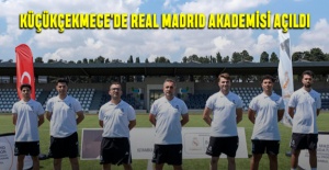 Küçükçekmece'de Real Madrid Akademisi Açıldı