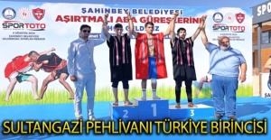 Sultangazi Pehlivanı Türkiye Birincisi