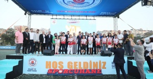 Kağıthane'de spor coşkusu yaşandı