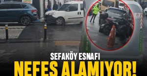 Sefaköy'de yol çalışması bir türlü bitmek bilmiyor