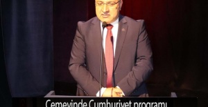 Cemevinde Cumhuriyet gecesi