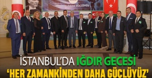 Iğdırlılardan muhteşem gece