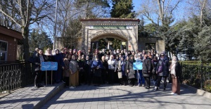 Kartallılar cami ve türbe ziyareti yaptı