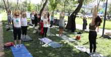 Eyüpsultan’da Katılım Rekoru: Yoga ve Meditasyon Etkinliği