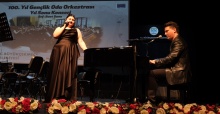 Orkestra performansı ile dikkat çekti